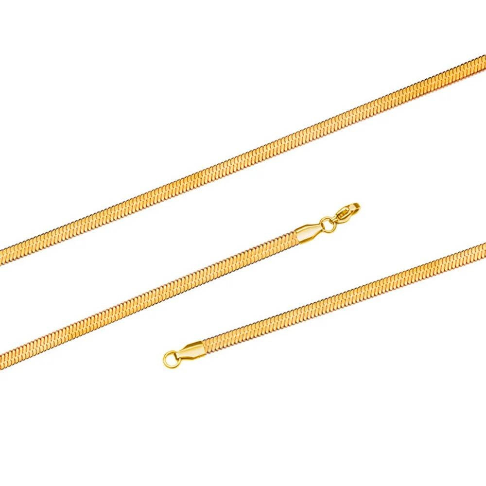 1 piece Width 2mm/2.5mm/3mm/4mm Stainless Steel Herringbone Flat Snake Chain Men Women Necklace Jewelry Not allergic