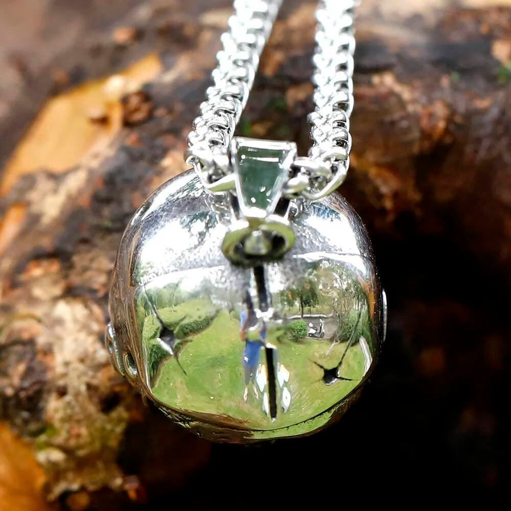 Skull Helmet Pendant – Bold, Rebellious, and Powerful