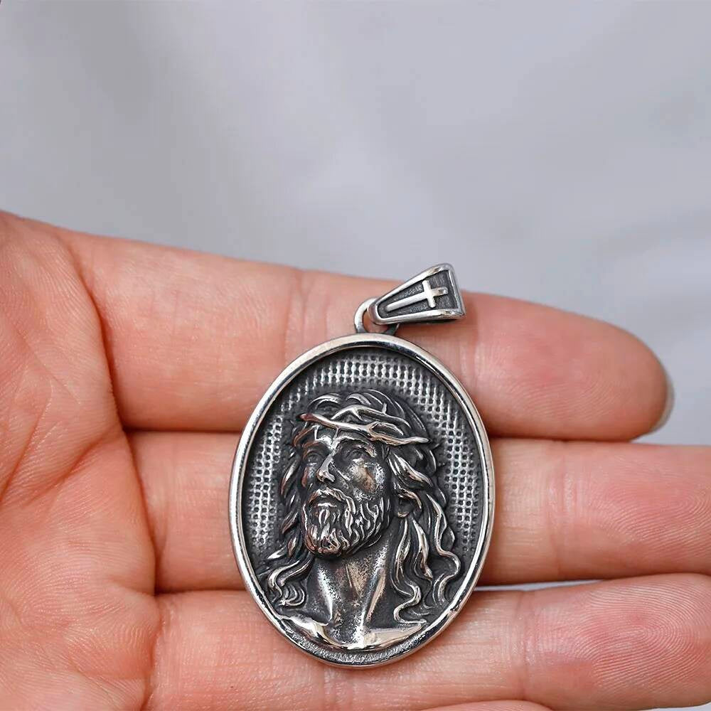 Jesus Christ Pendant Necklace – Religious Faith Jewelry