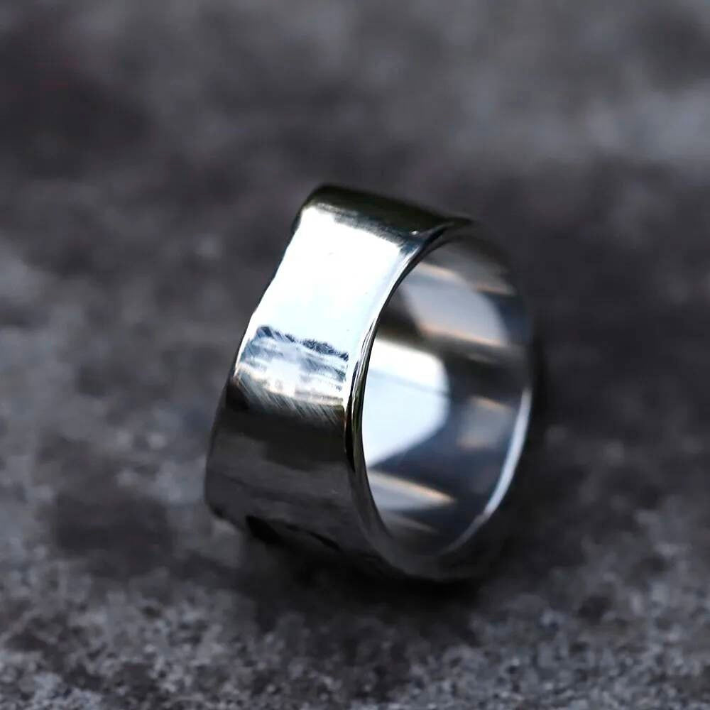Retro Skull Ring - Stainless Steel Gothic Punk Jewelry for Teens