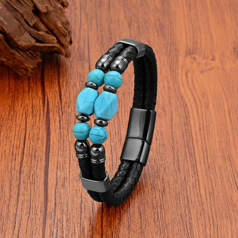Leather bangles