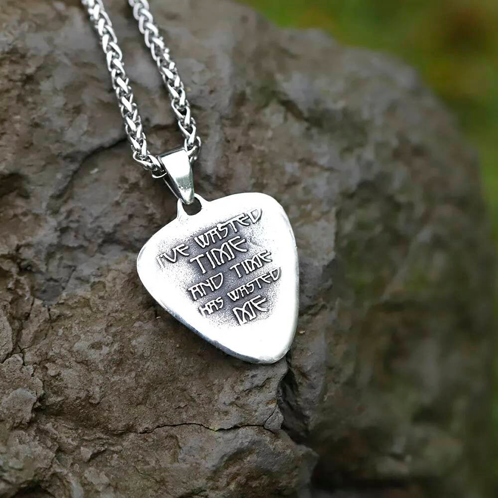 Trilobite Fossil Pendant Necklace - Unique Stainless Steel Prehistoric Amulet for Men