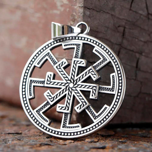 316L Stainless Steel Viking Lion Head Pendant Necklace for Men Women Nordic Mythology Jewelry Gift