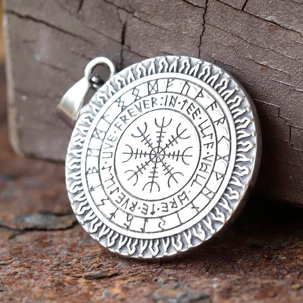 Celtic Tree of Life Pendant – Norse Viking Symbol Necklace in Stainless Steel