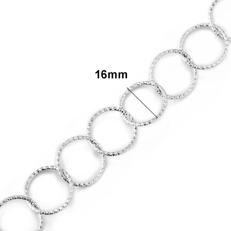 1 piece Punk Large Stainless Steel Handmade Link Chain Bracelet Necklace For Women Men Jewelry Gift Not allergic style 2