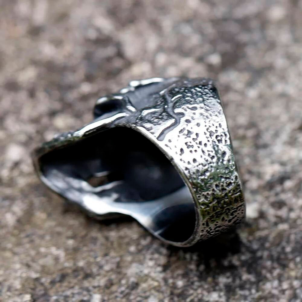 Vintage Fashion Skull Ring For Teens Gothic Punk Biker
