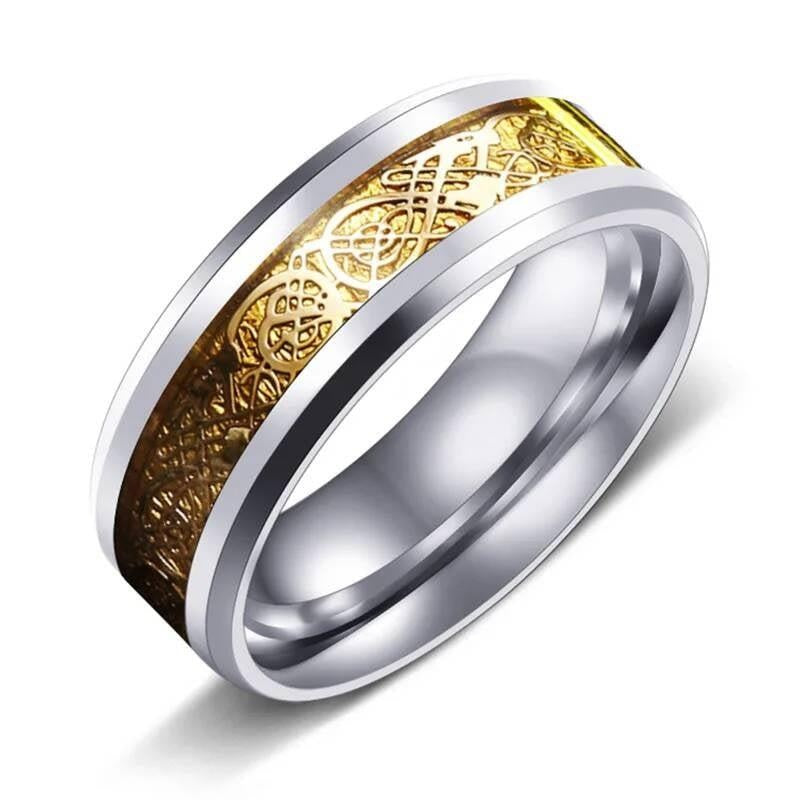 Simple Exquisite Wedding Ring – 316L Stainless Steel Minimalist Band