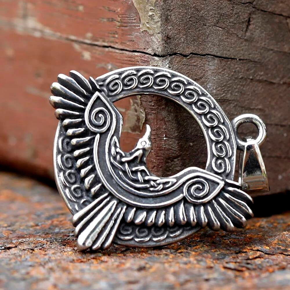 Bird Pendant Necklace – Silver Flying Bird Jewelry