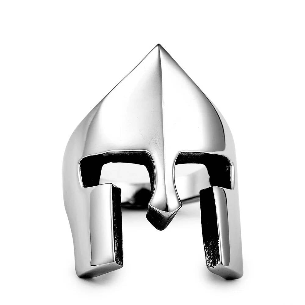 Punisher Mask Skull Ring - Vintage Stainless Steel Gothic Punk Jewelry