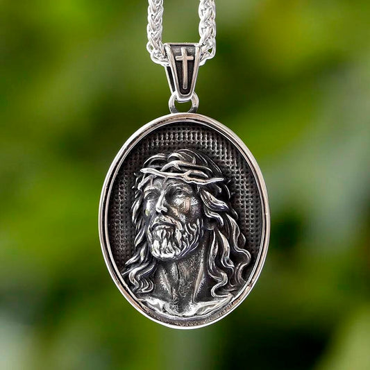 Jesus Christ Pendant Necklace – Religious Faith Jewelry