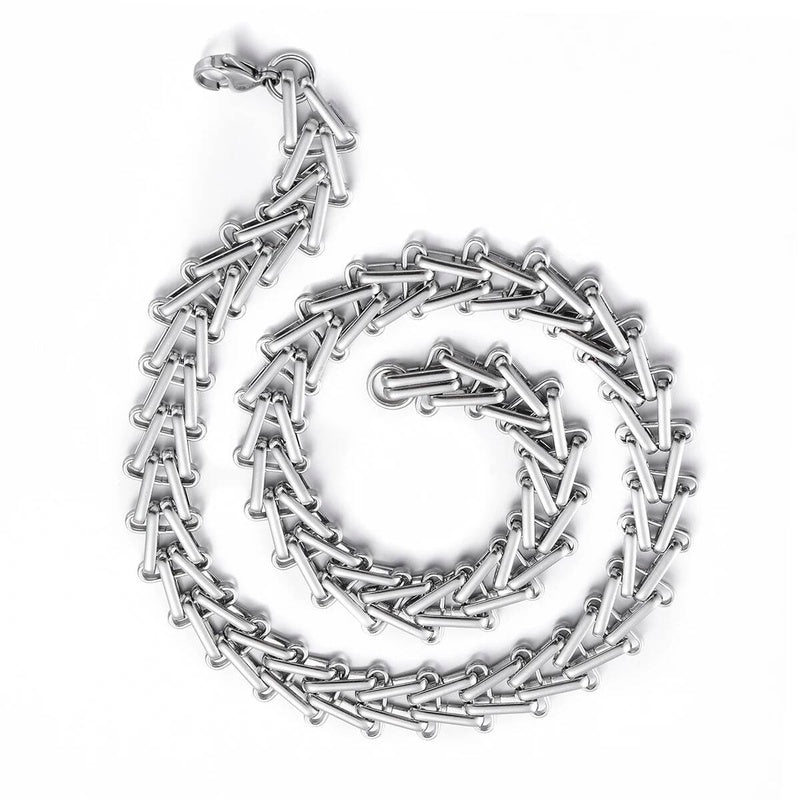 1 piece Huge Stainless Steel Handmade Link Chain For Men Necklace Bracelet Jewelry Not allergic