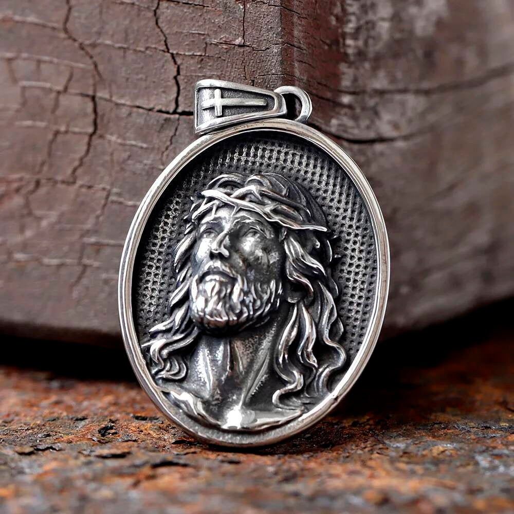 Jesus Christ Pendant Necklace – Religious Faith Jewelry