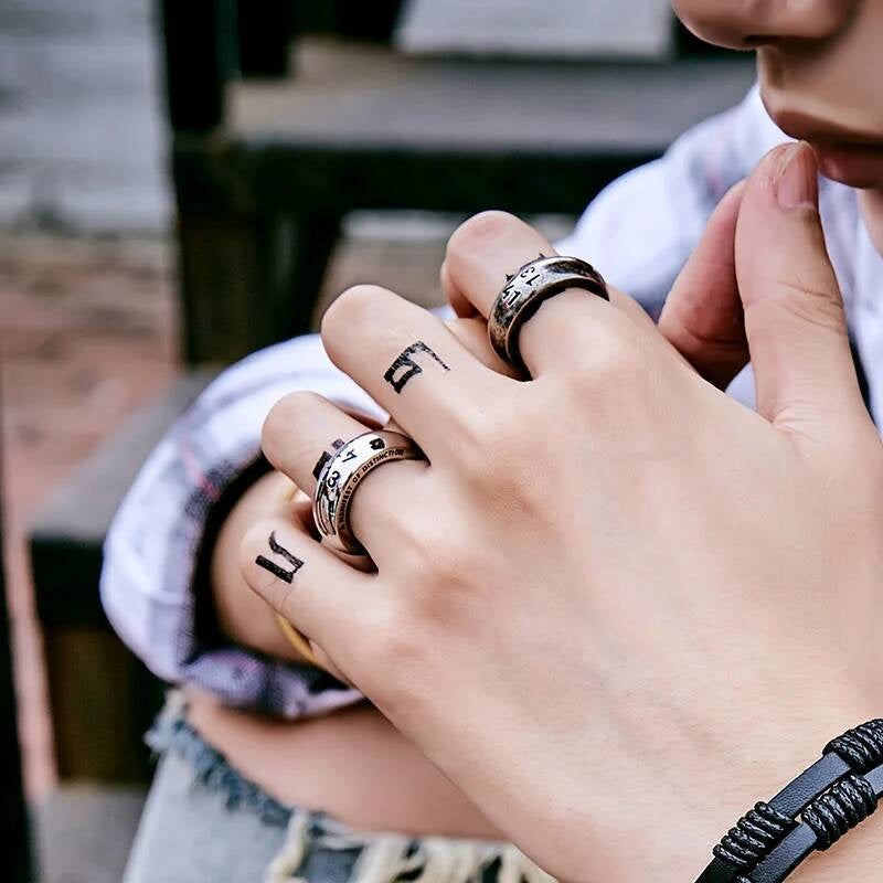 1314 Love Ring – 316L Stainless Steel Couple Band