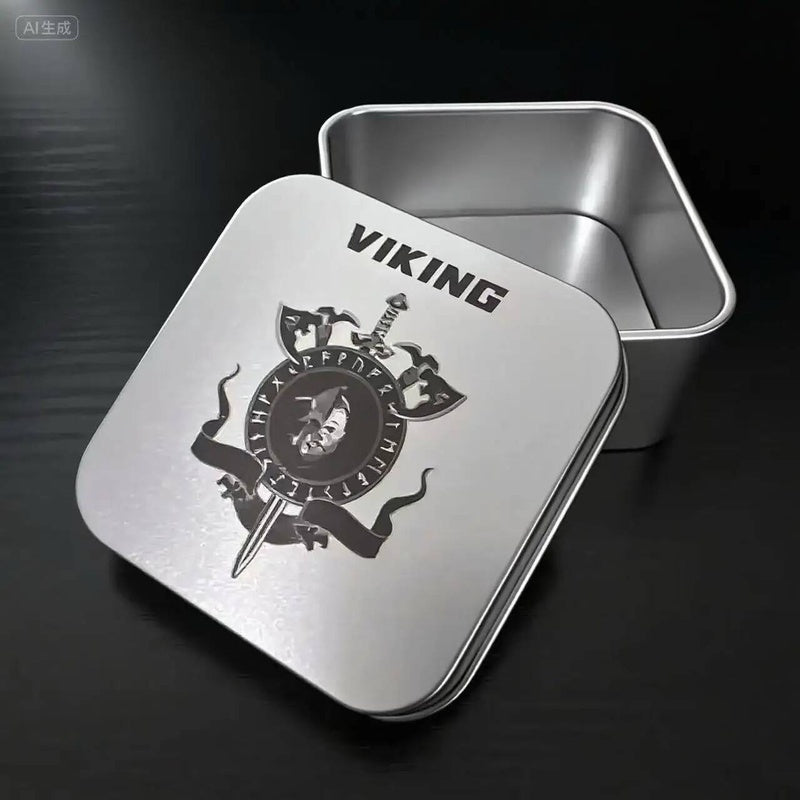 Viking Dragon Rune Pendant Chain Necklace For Men 316L Stainless Steel Jewelry Accessories