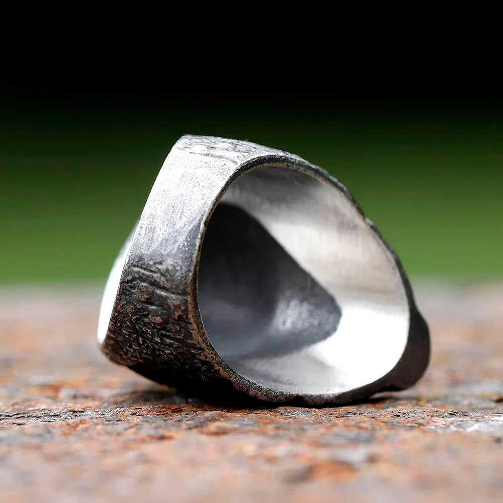 Retro Gothic Skull Ring - Stainless Steel Men's Biker Punk Jewelry Gift