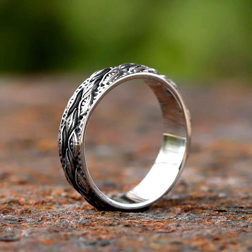All-Seeing Eye Ring – Gothic Stainless Steel Protective Amulet Jewelry