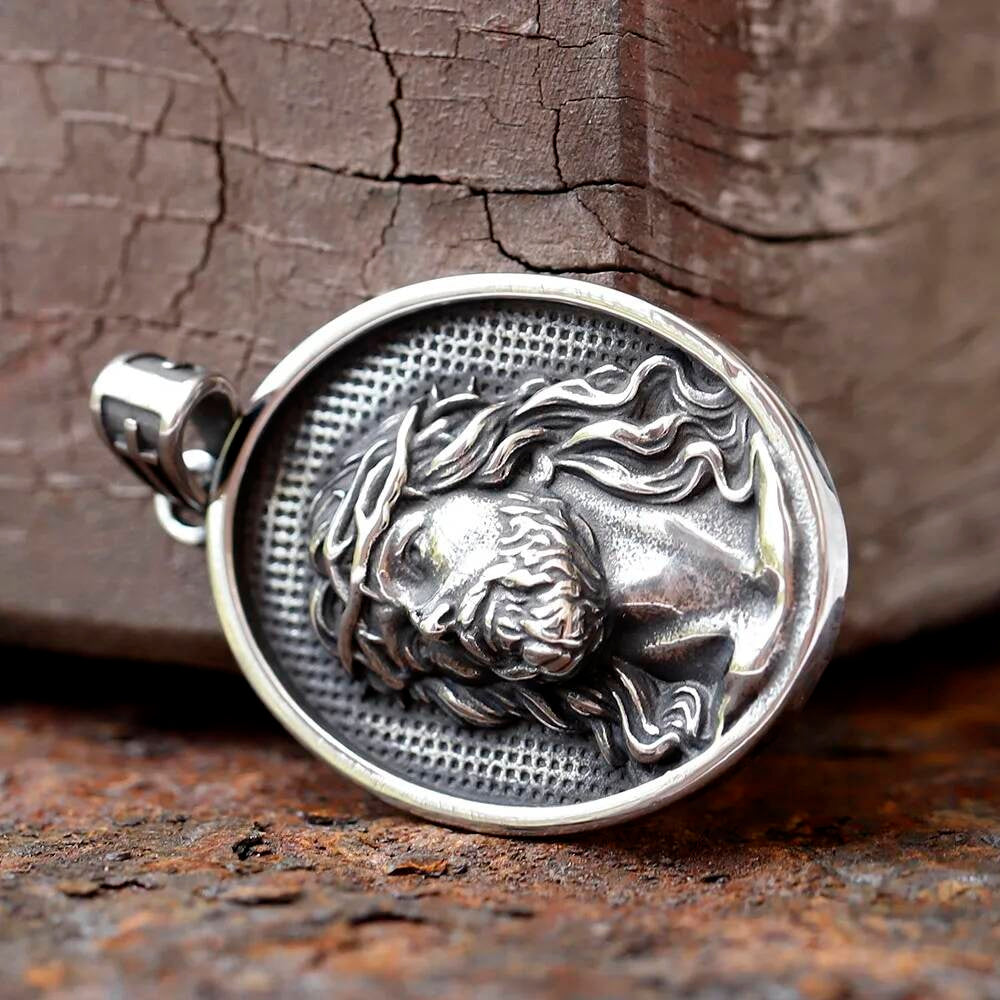 Jesus Christ Pendant Necklace – Religious Faith Jewelry