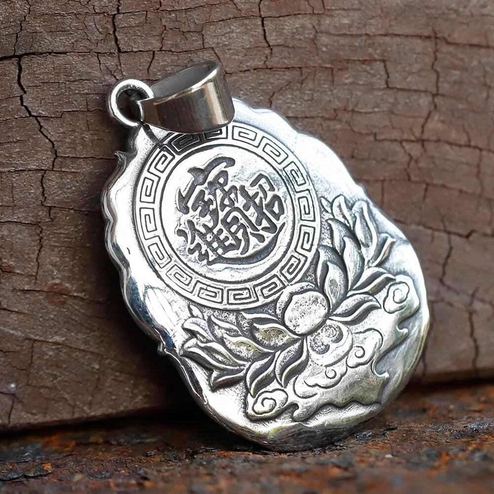 Divine Warrior Pendant Necklace – Powerful Spiritual Protection Jewelry
