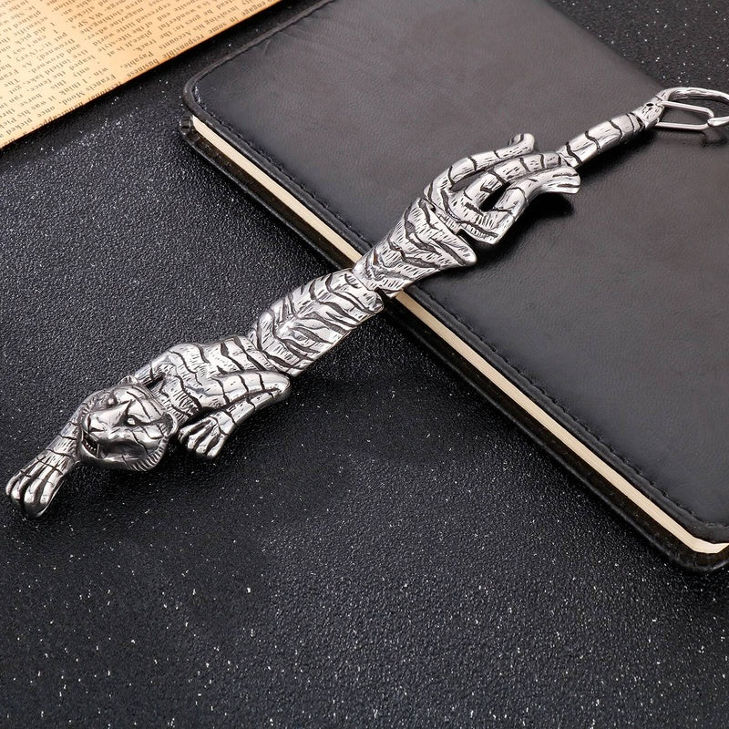 King of Beasts Tiger Bracelet Men Stainless Steel Animal Jewelry