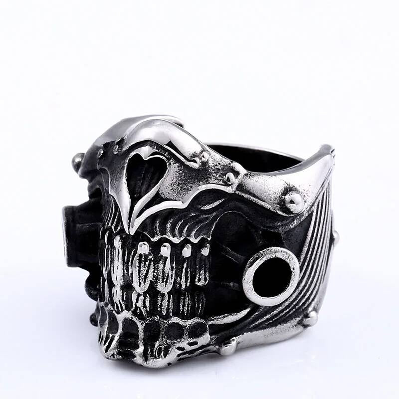 Cobra Strike Ring – 316L Stainless Steel Punk Snake Statement Band