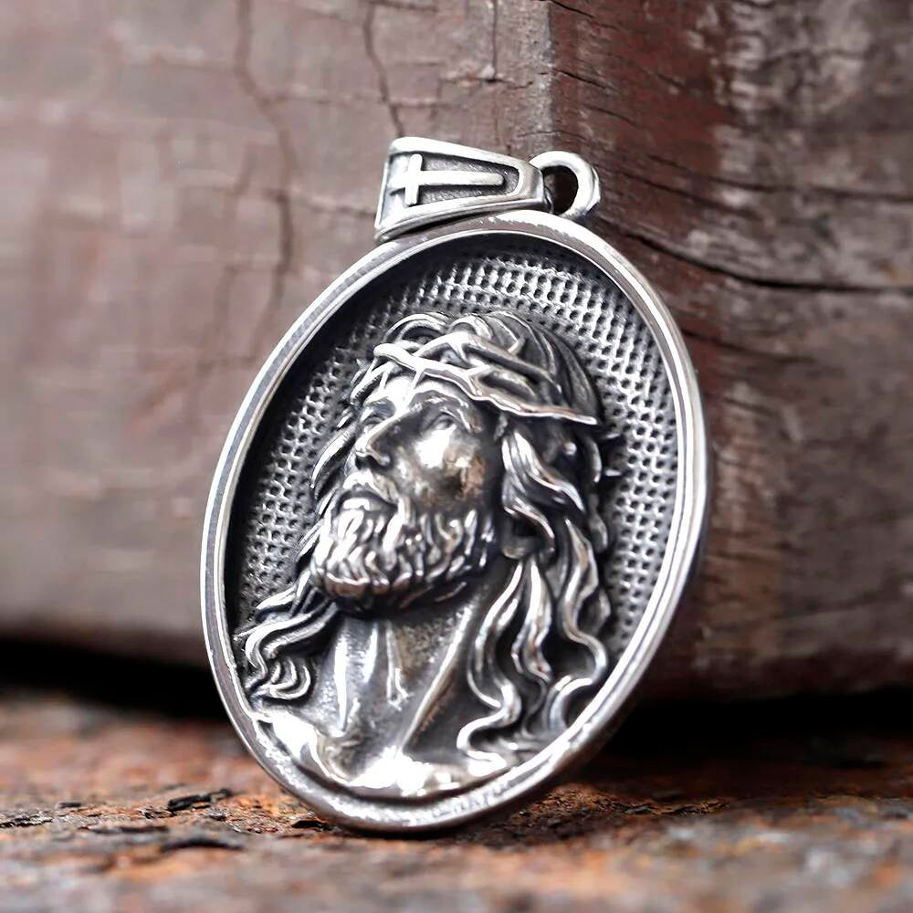 Jesus Christ Pendant Necklace – Religious Faith Jewelry