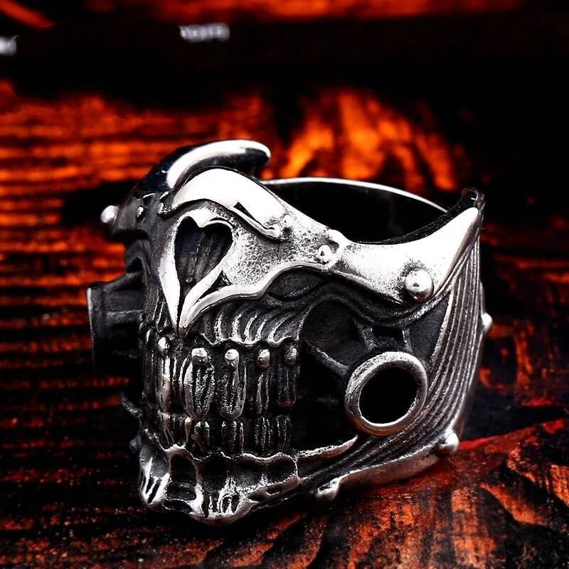 Cobra Strike Ring – 316L Stainless Steel Punk Snake Statement Band