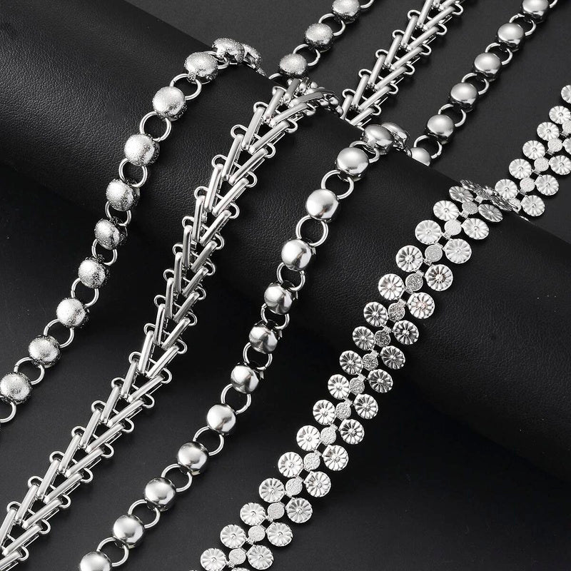 1 piece Huge Stainless Steel Handmade Link Chain For Men Necklace Bracelet Jewelry Not allergic