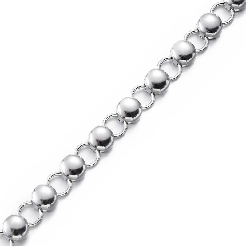 1 piece Huge Stainless Steel Handmade Link Chain For Men Necklace Bracelet Jewelry Not allergic style 2