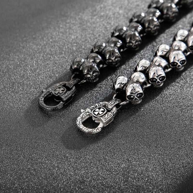 Steampunk Skeleton Bone Bracelet Men Devil Jewelry Dancing Decoration