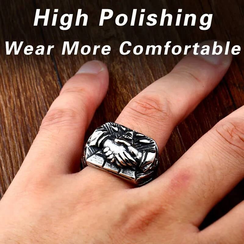 Eye Of Providenc Rings Religious Men Ring Fashion Jewelry