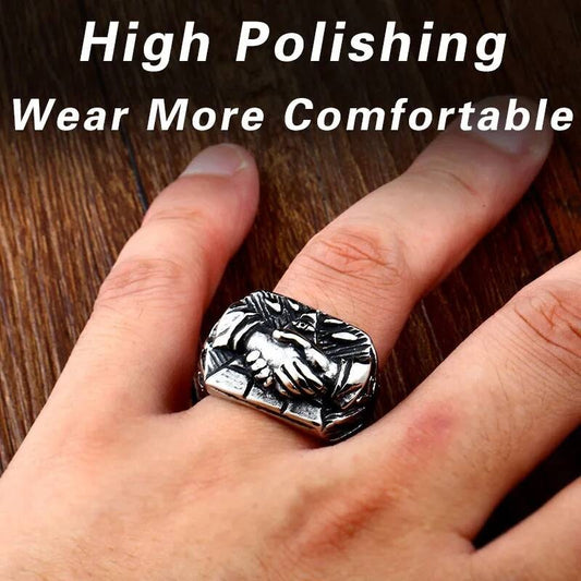 Eye Of Providenc Rings Religious Men Ring Fashion Jewelry