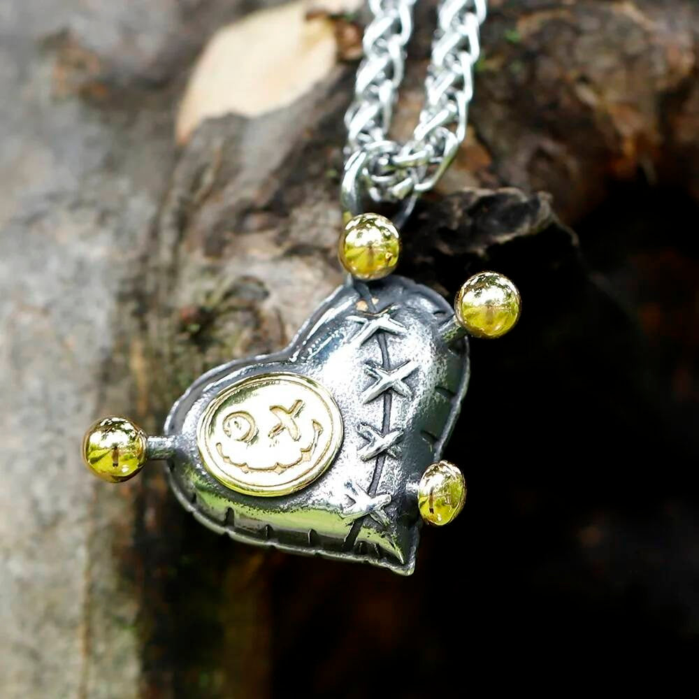 Men's 316L stainless steel Creative Designs Voodoo Doll Collection Pendant clown vampire love balloon For LP-842