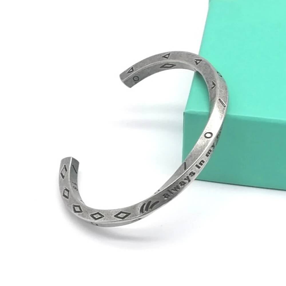 Celtic Knot Bracelet – Stainless Steel Nordic Cuff Style D
