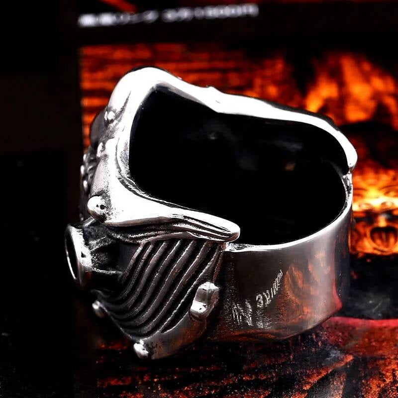 Cobra Strike Ring – 316L Stainless Steel Punk Snake Statement Band